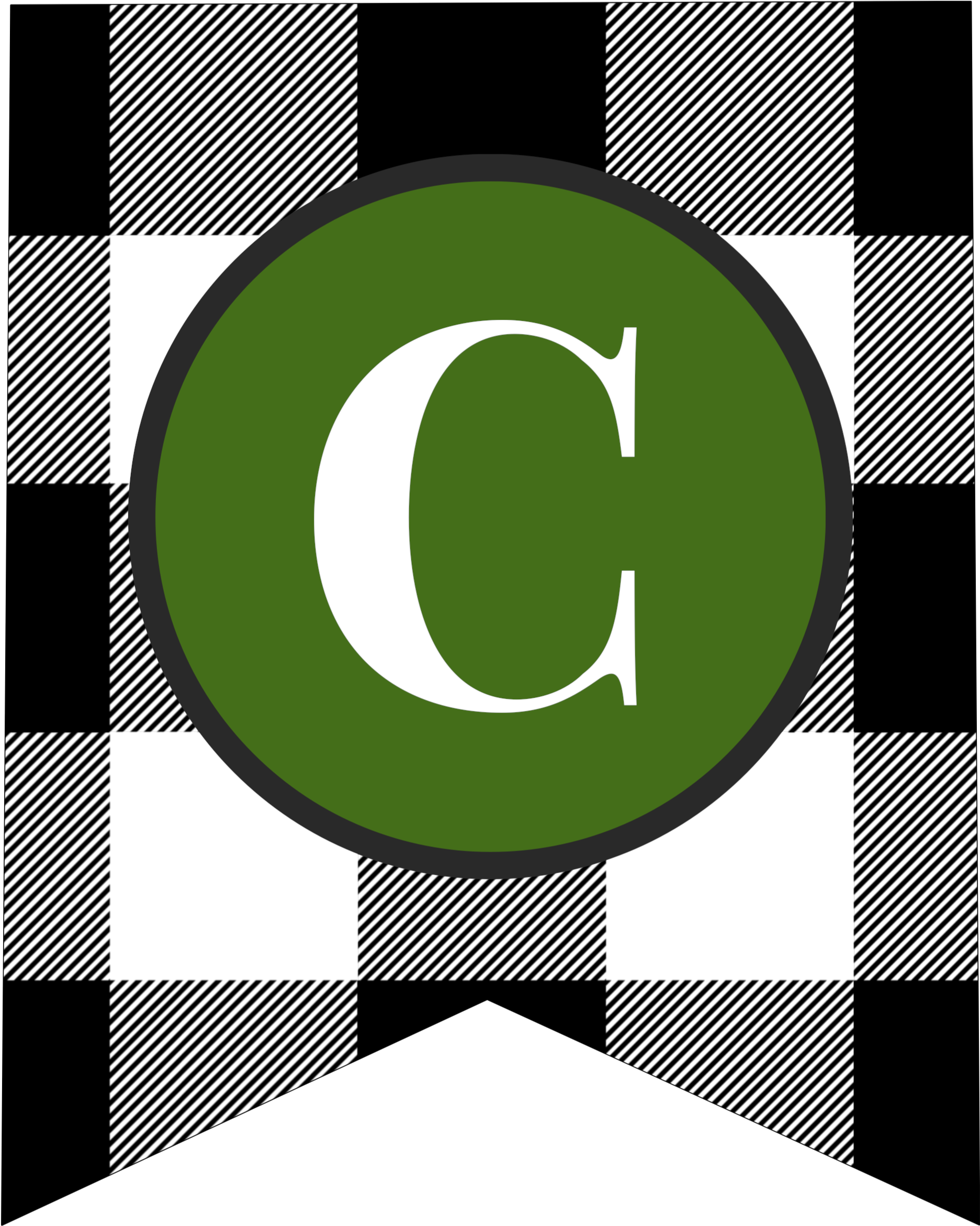 Abstract Letter C Design