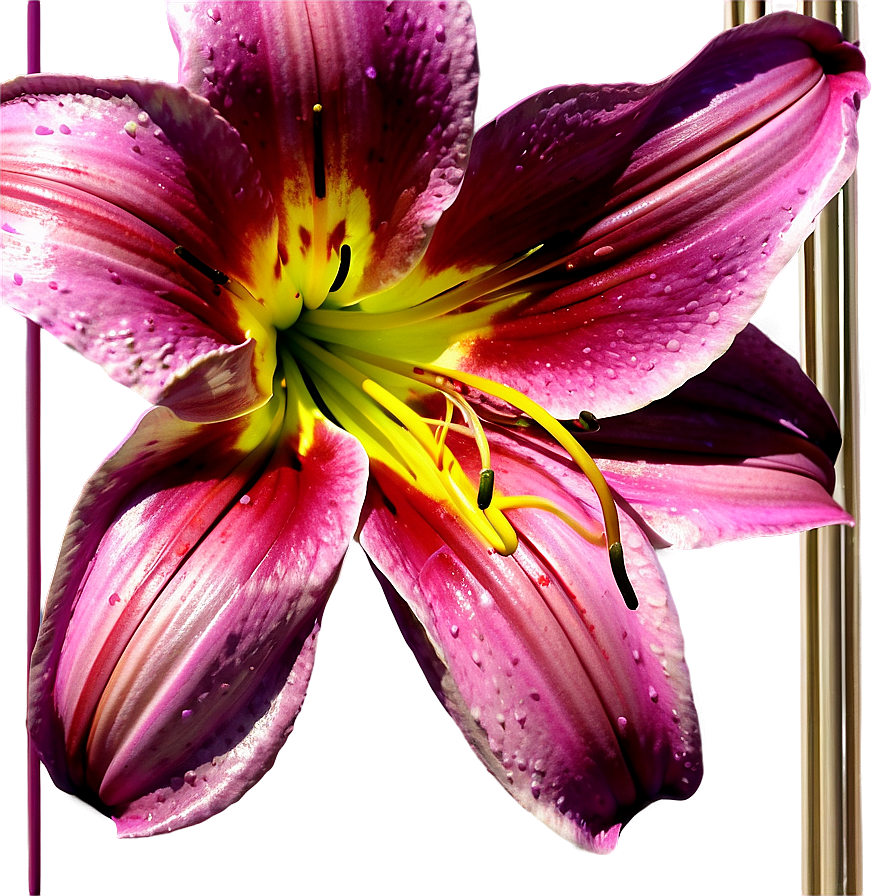 Abstract Lilies Art Png 06282024