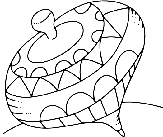 Abstract Lineart Snake Design