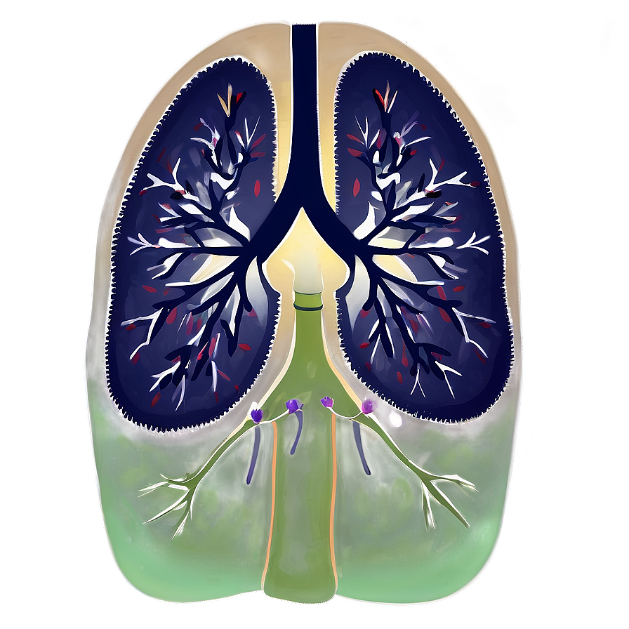 Abstract Lungs Pattern Png 1