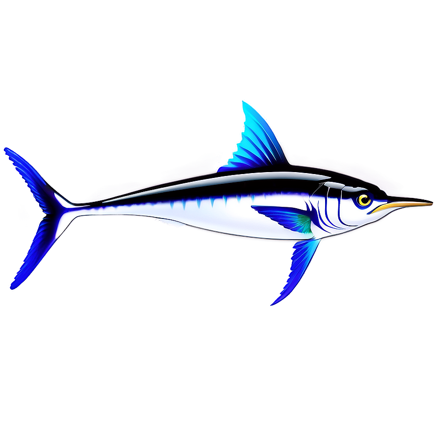 Abstract Marlin Art Png Lds49