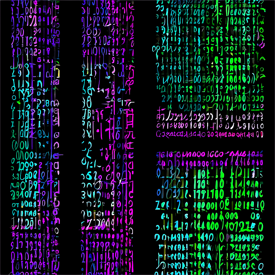 Abstract Matrix Code Flow Png 06252024