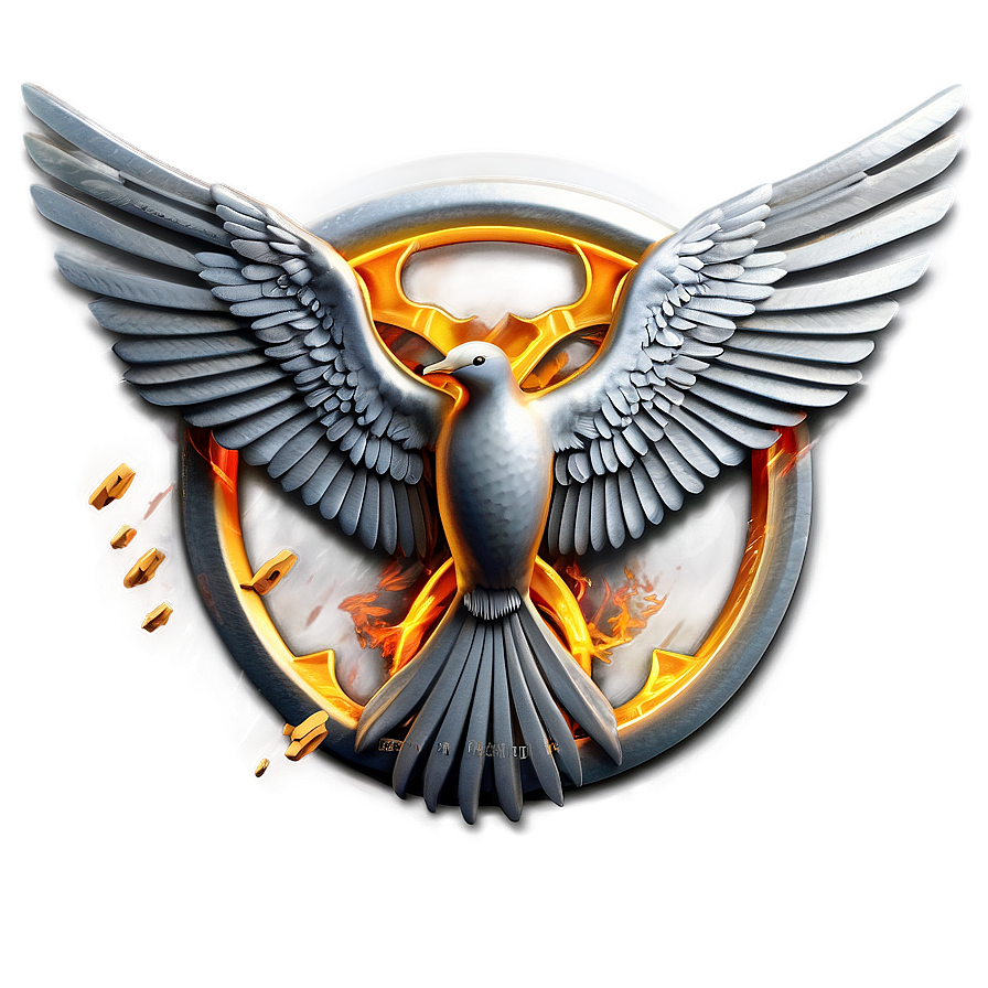 Abstract Mockingjay Artwork Png 06242024