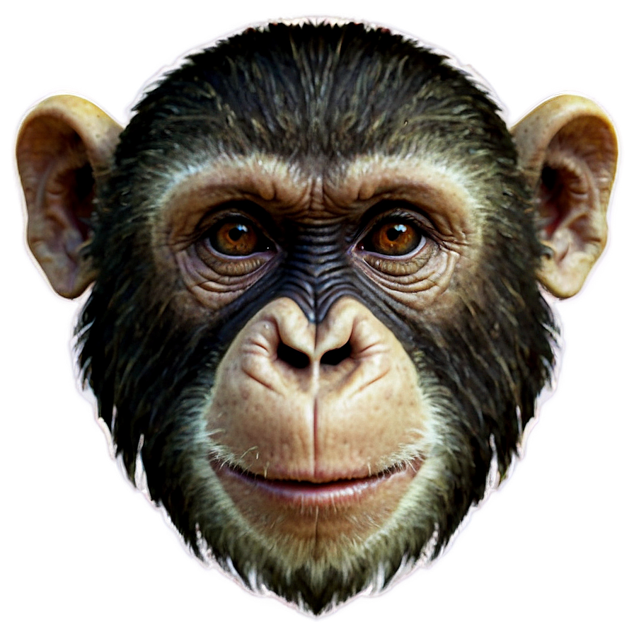 Abstract Monkey Face Png 96