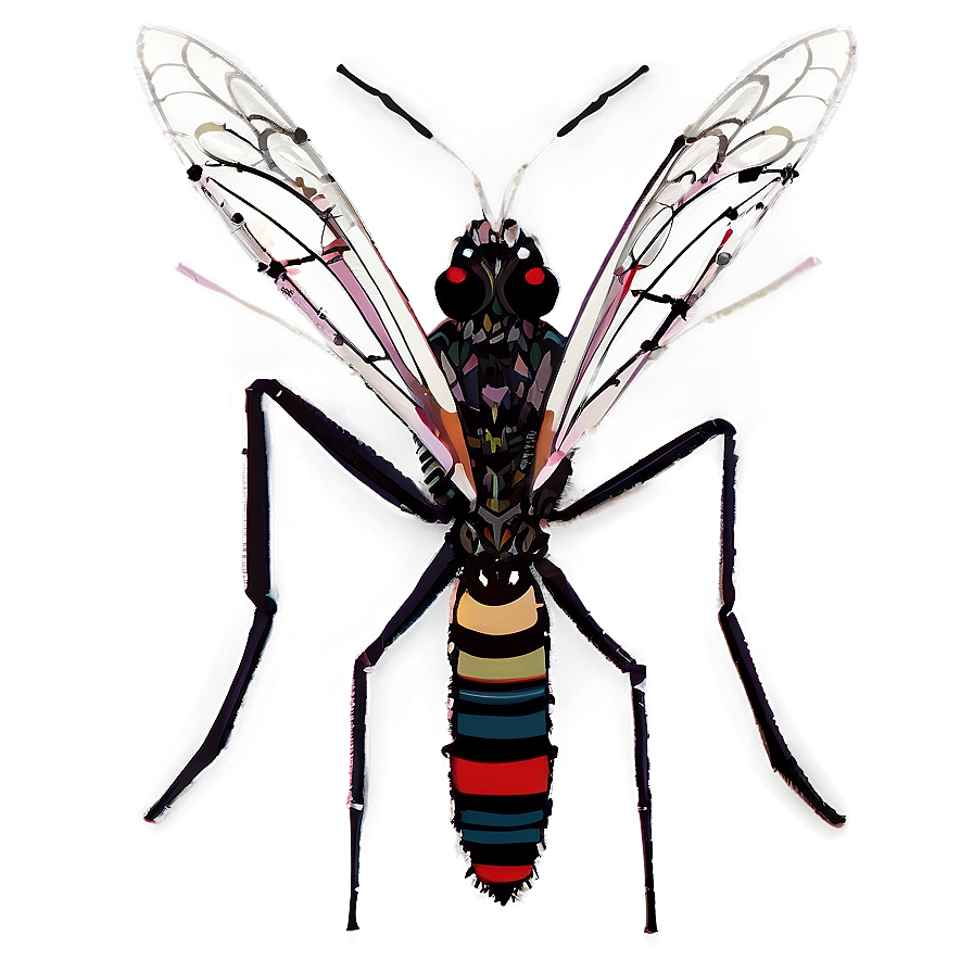 Abstract Mosquito Png 14