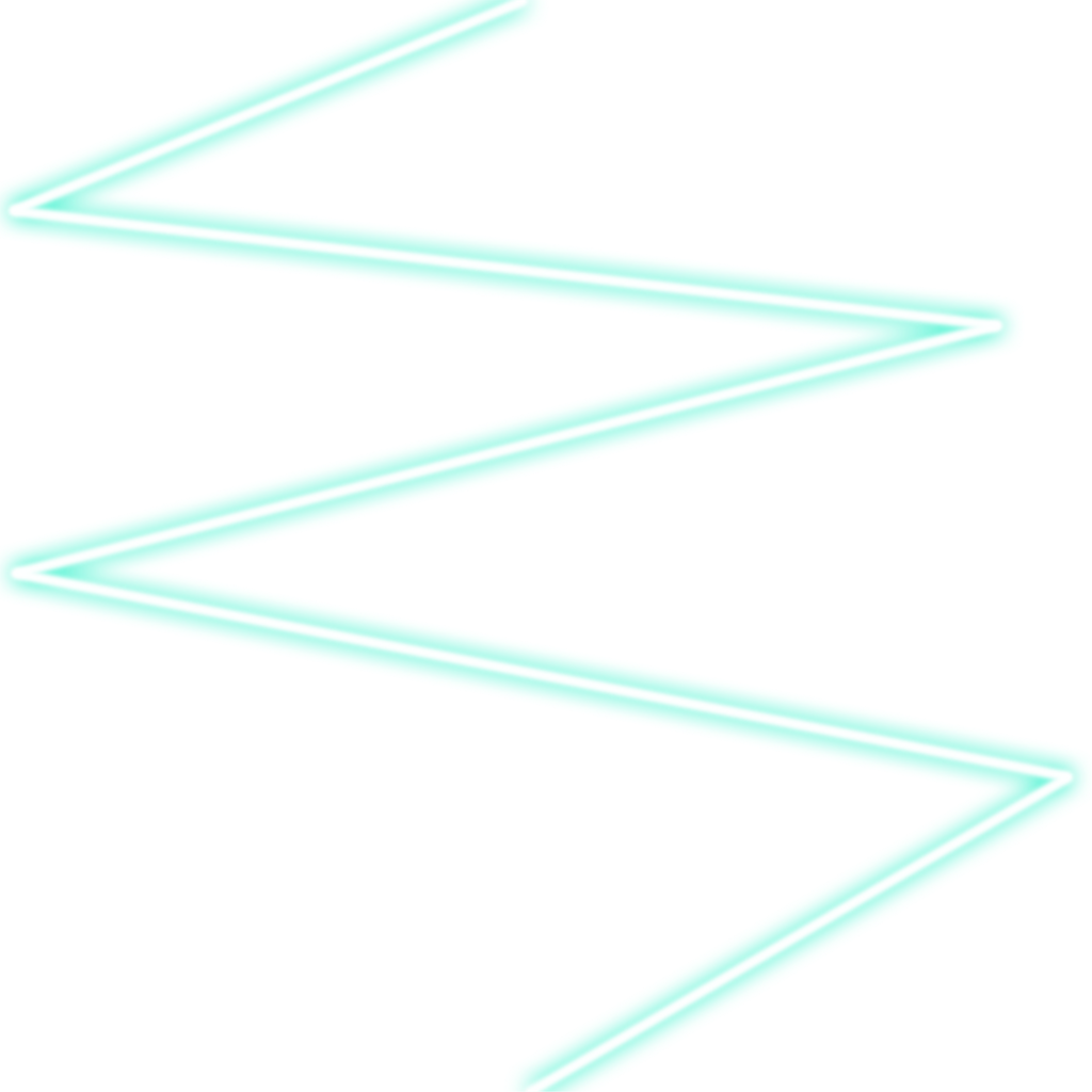 Abstract Neon Triangle Shape