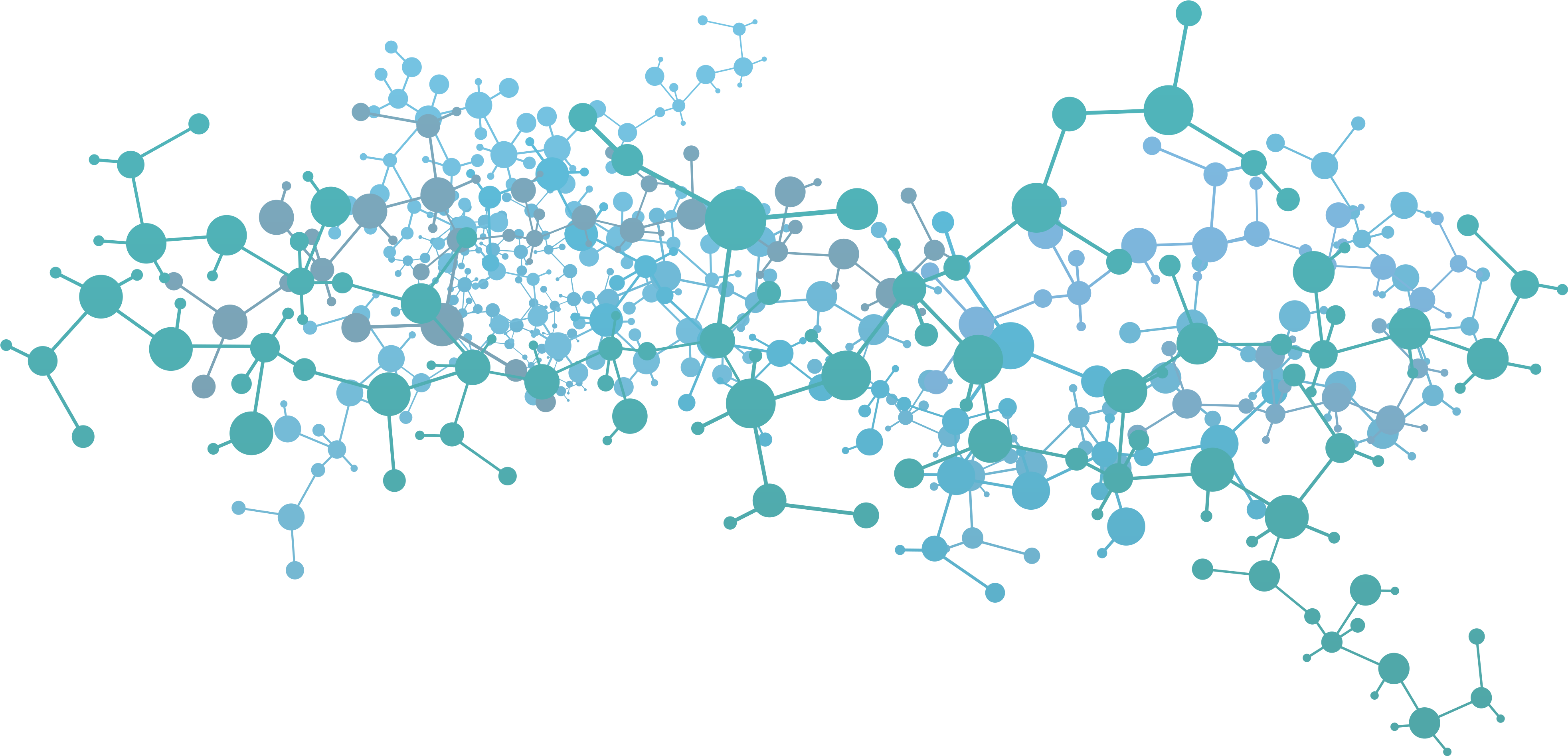 Abstract Network Connections Graphic