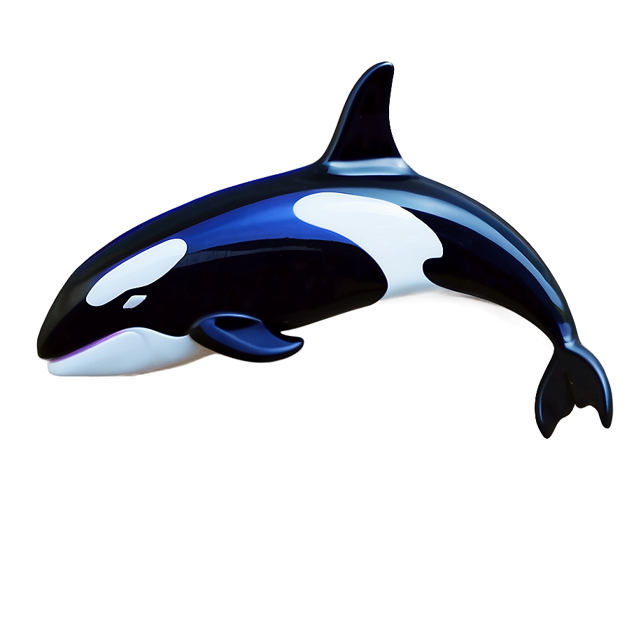 Abstract Orca Whale Art Png 06292024