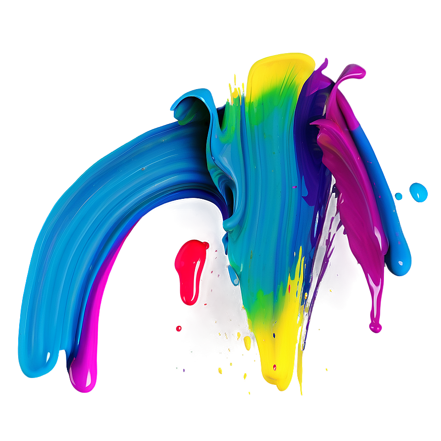 Abstract Paint Streak Png 06272024