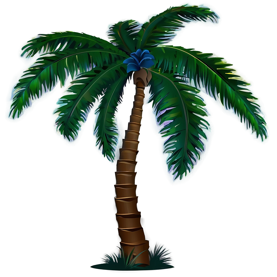 Abstract Palm Tree Silhouette Png Aqv41