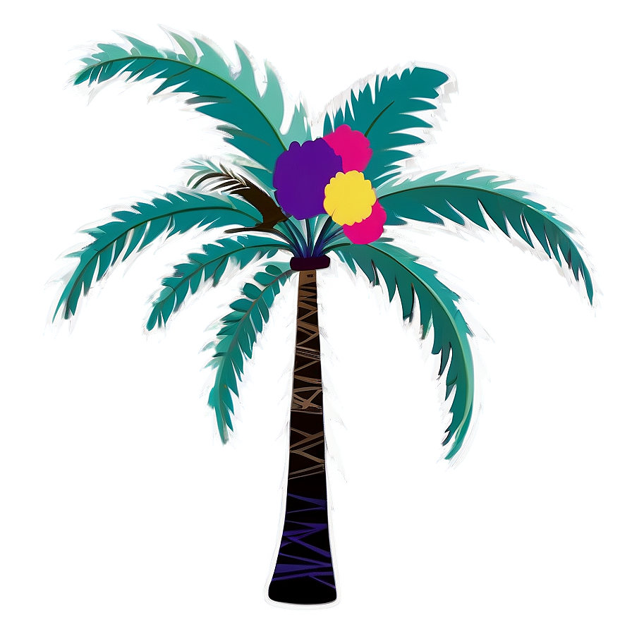 Abstract Palm Tree Silhouette Png Oxc35