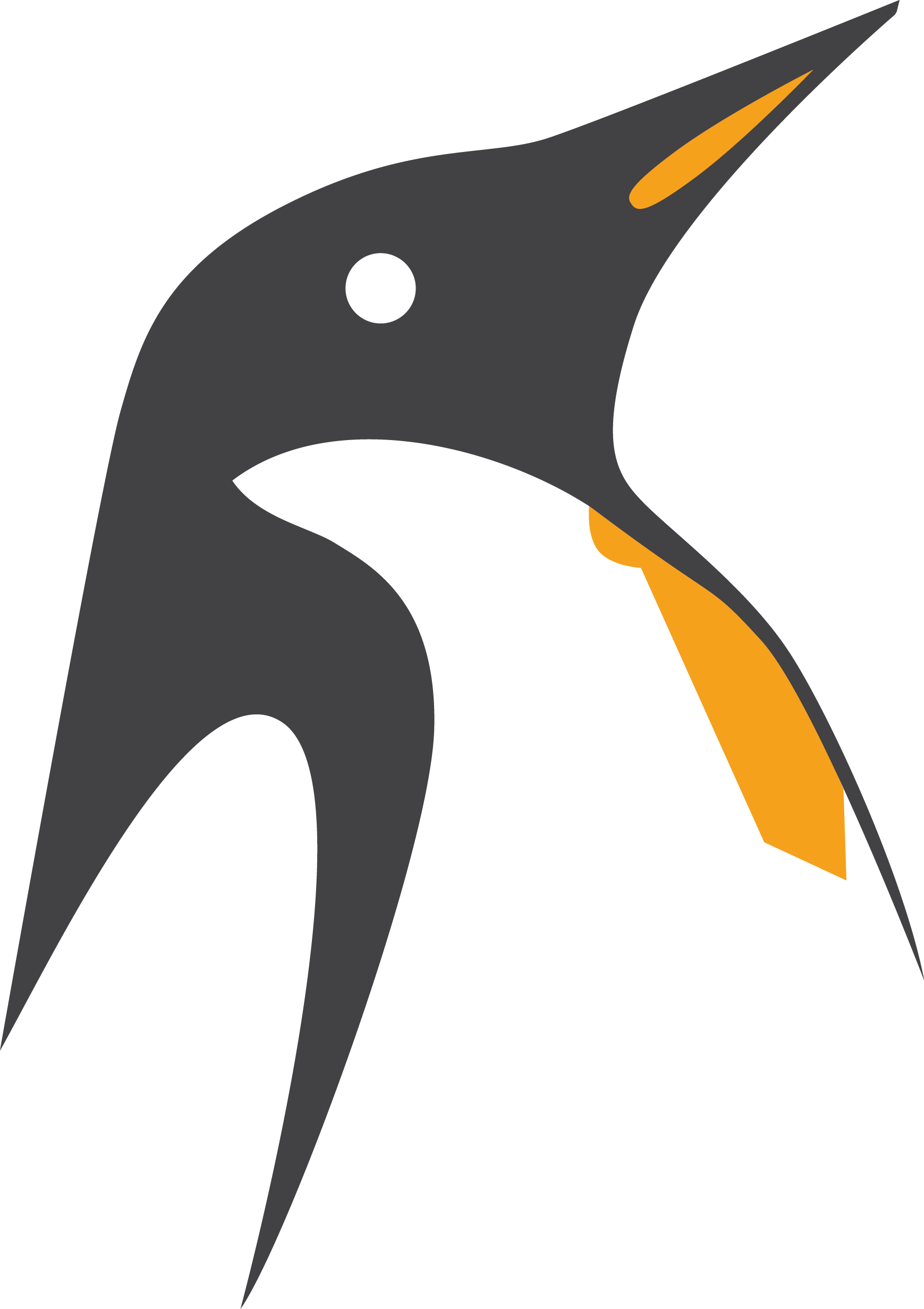 Abstract Penguin Graphic