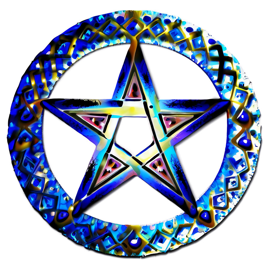 Abstract Pentagram Art Png Afb98
