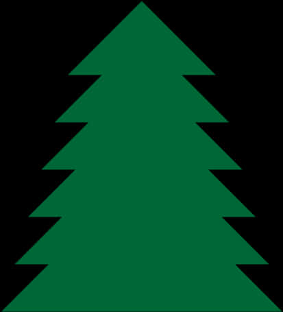 Abstract Pine Tree Icon