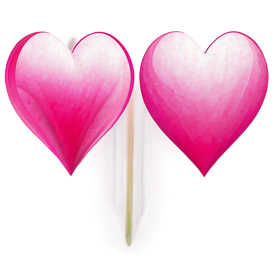 Abstract Pink Heart Background Png 05232024