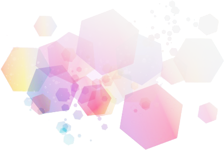 Abstract Pink Hexagons Background