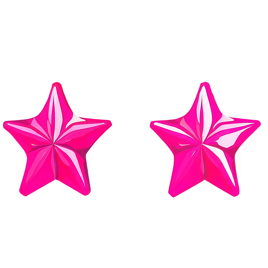 Abstract Pink Stars Png Bmy23