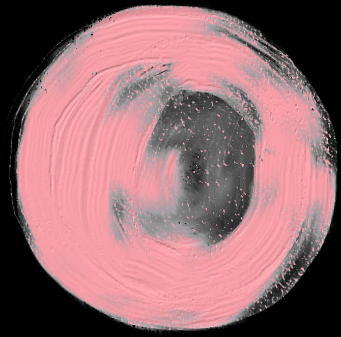 Abstract Pink Swirl Pattern