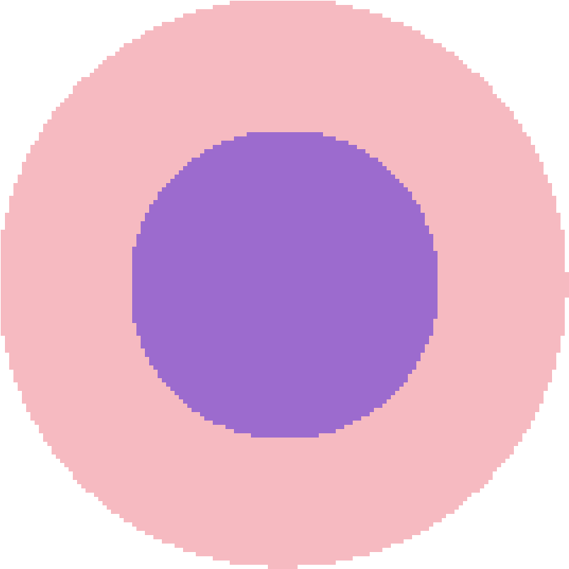 Abstract Pinkand Purple Circle