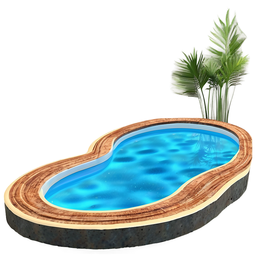 Abstract Pool Water Art Png Qhu78