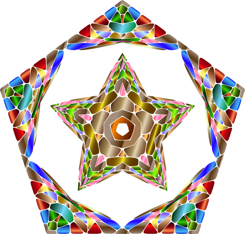 Abstract_ Psychedelic_ Star_ Pattern