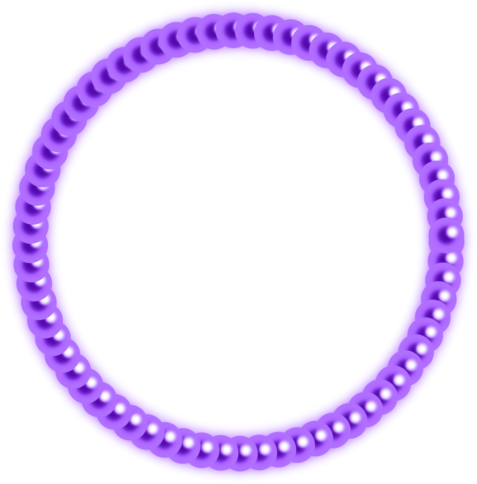 Abstract Purple Circle Design