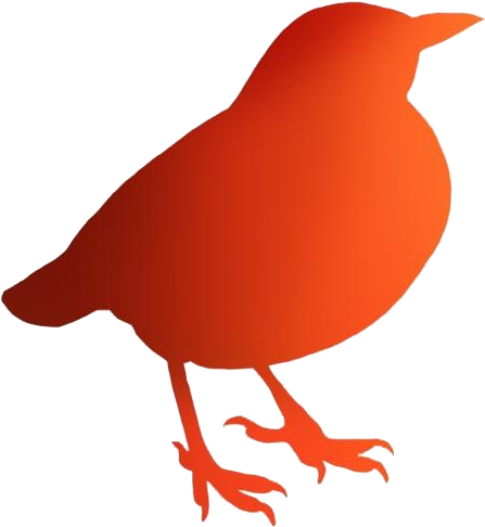 Abstract Quail Silhouette