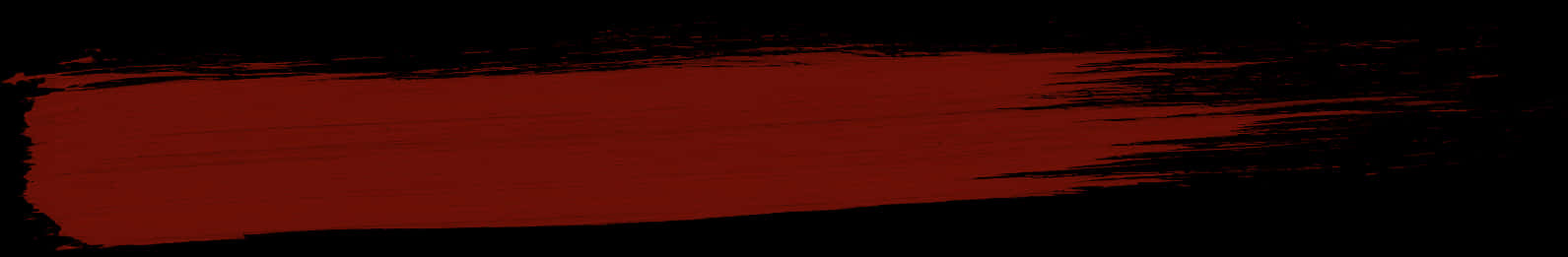 Abstract Red Brush Strokeon Black Background