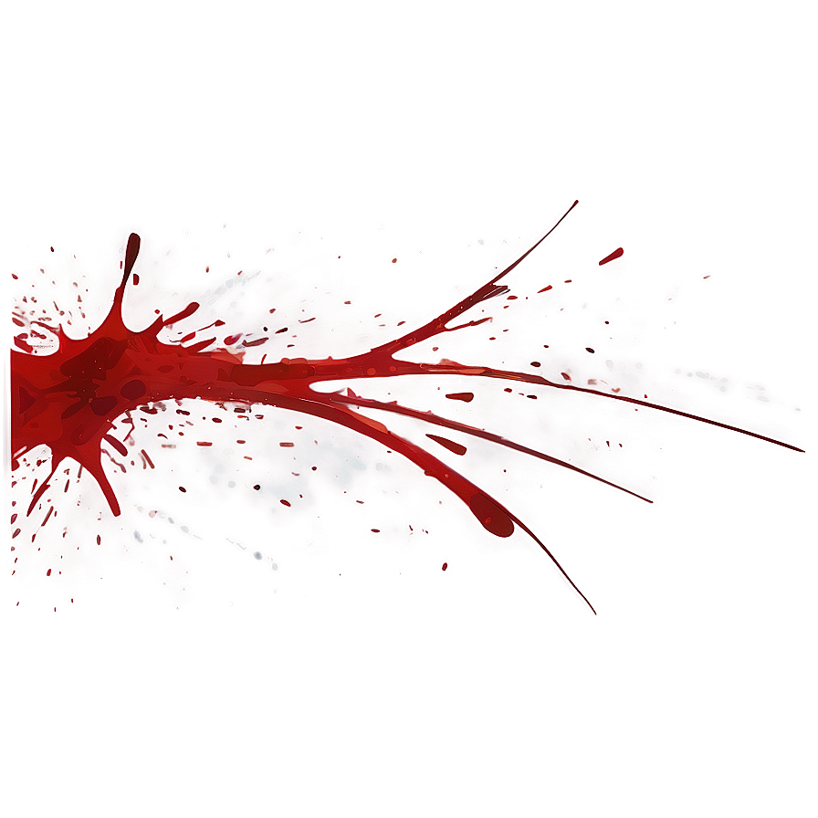 Abstract Red Splatter Design Png Uip