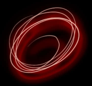 Abstract Red Swirl Light Effect