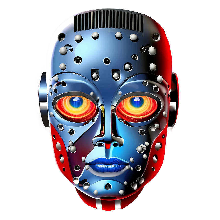 Abstract Robot Head Png 68