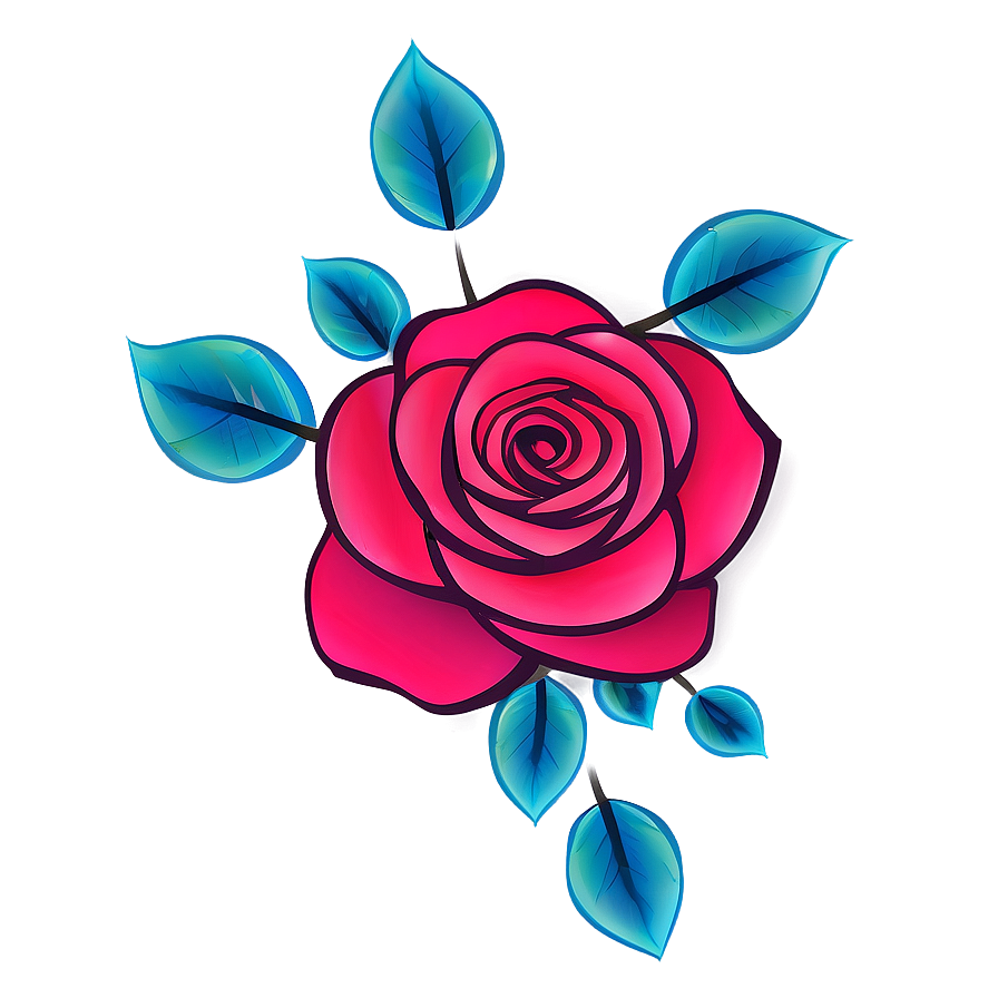 Abstract Rose Vector Creation Png 99