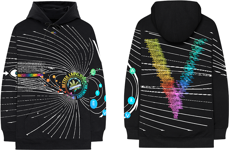 Abstract Science Hoodie