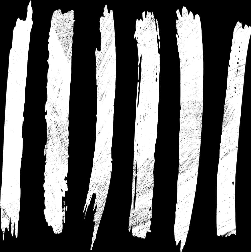 Abstract Scratched Jail Bars Black White