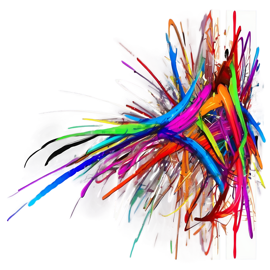 Abstract Scribble Design Png 05252024