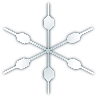 Abstract Snowflake Design