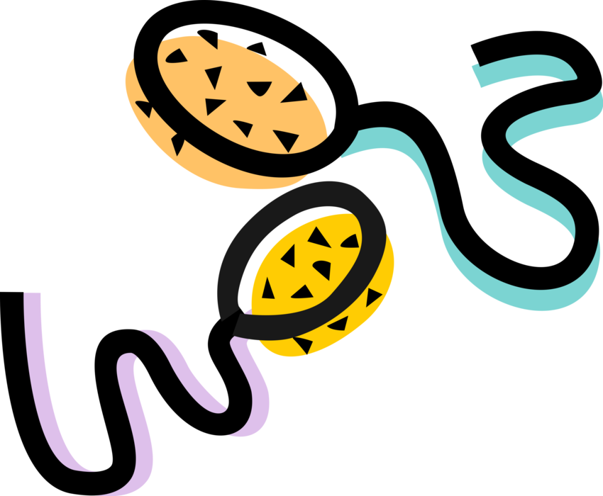 Abstract Sperm Illustration