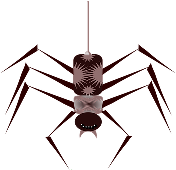 Abstract Spider Illustration