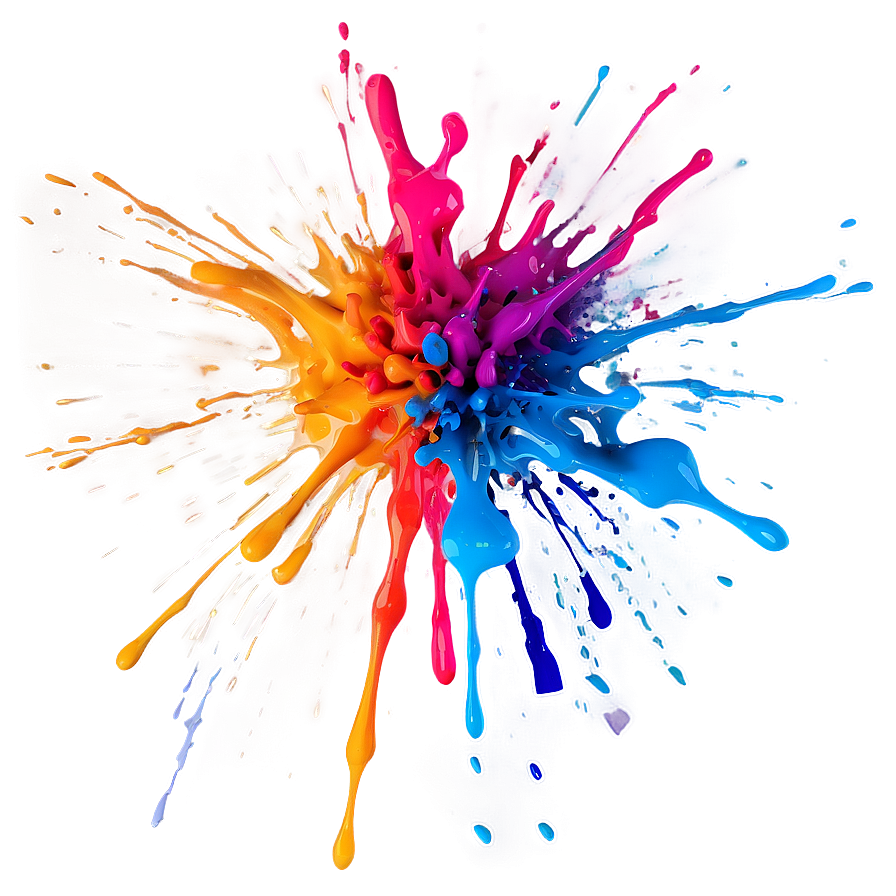 Abstract Splash Effect Png Hiq19