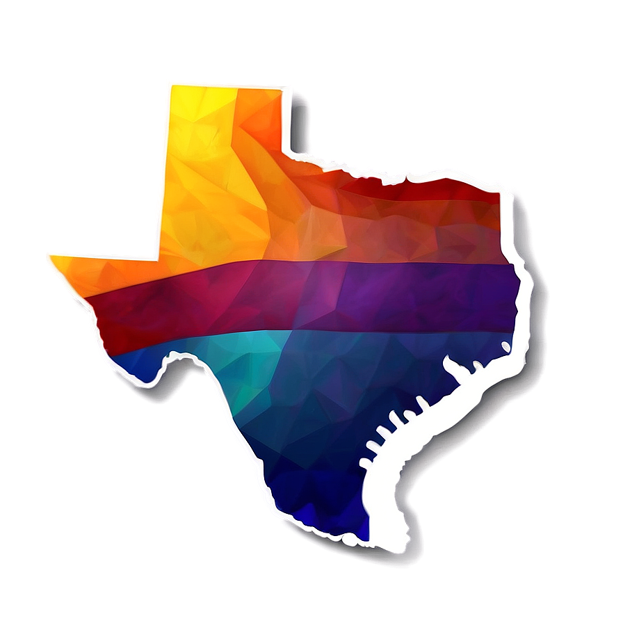 Abstract Texas Outline Png 42