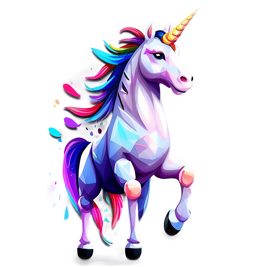 Abstract Unicorn Png 46