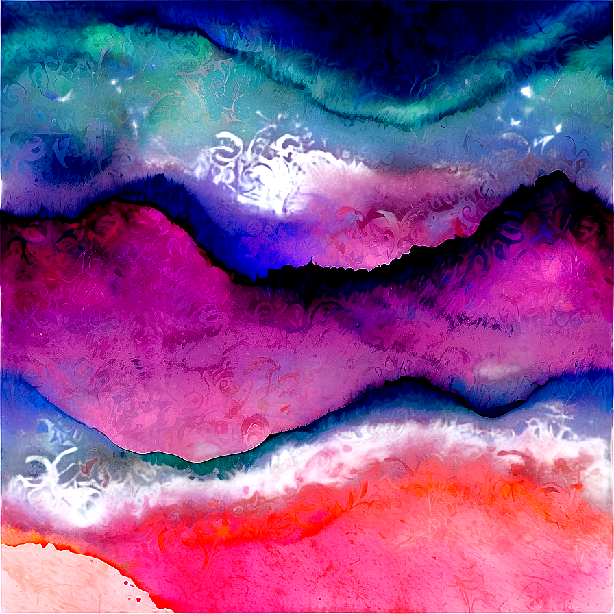 Abstract Watercolor Distress Png Khj