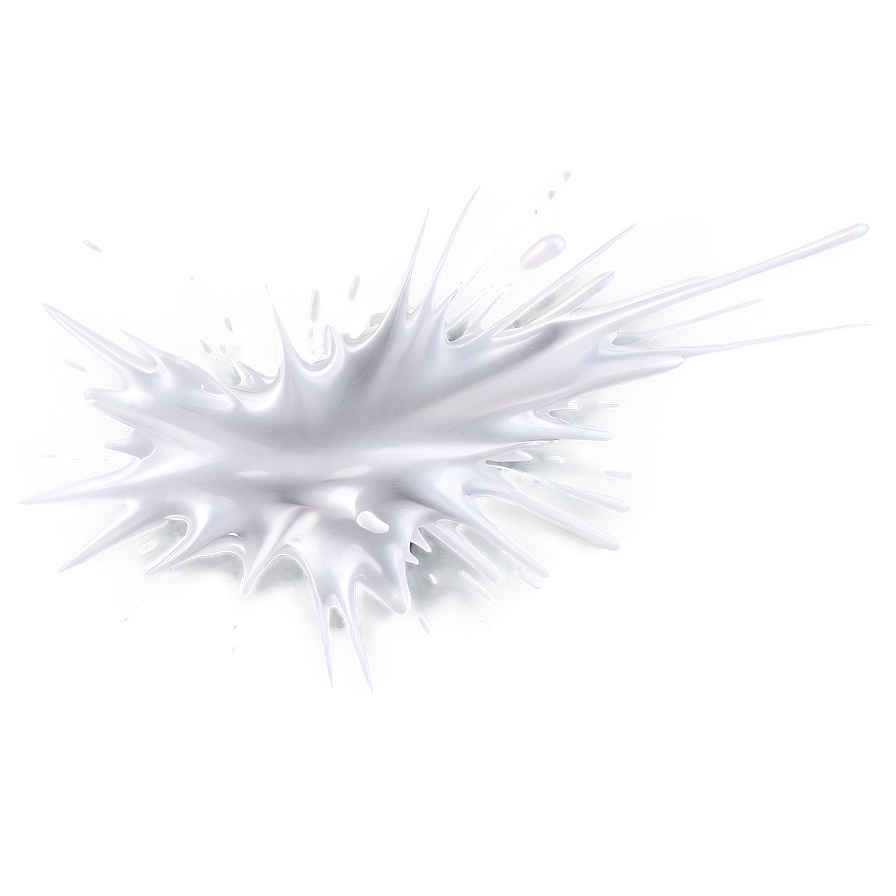 Abstract White Splash Png Adv