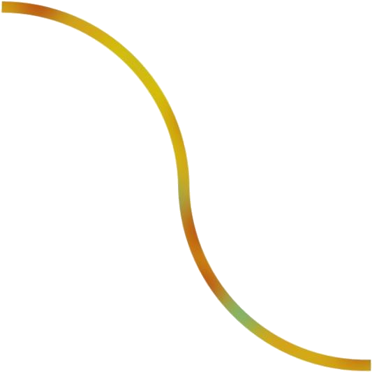 Abstract Yellow Curve