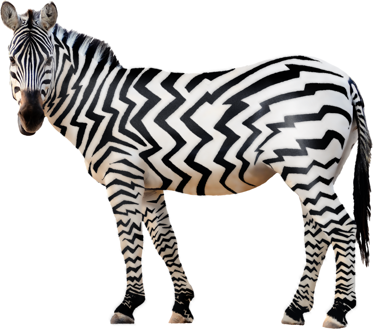 Abstract Zebra Patterns