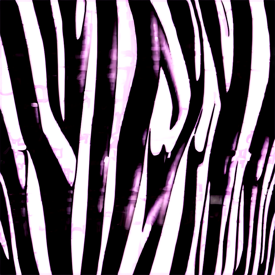 Abstract Zebra Print Design Png 06272024