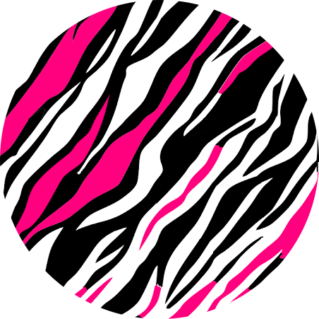 Abstract Zebra Stripes Pattern