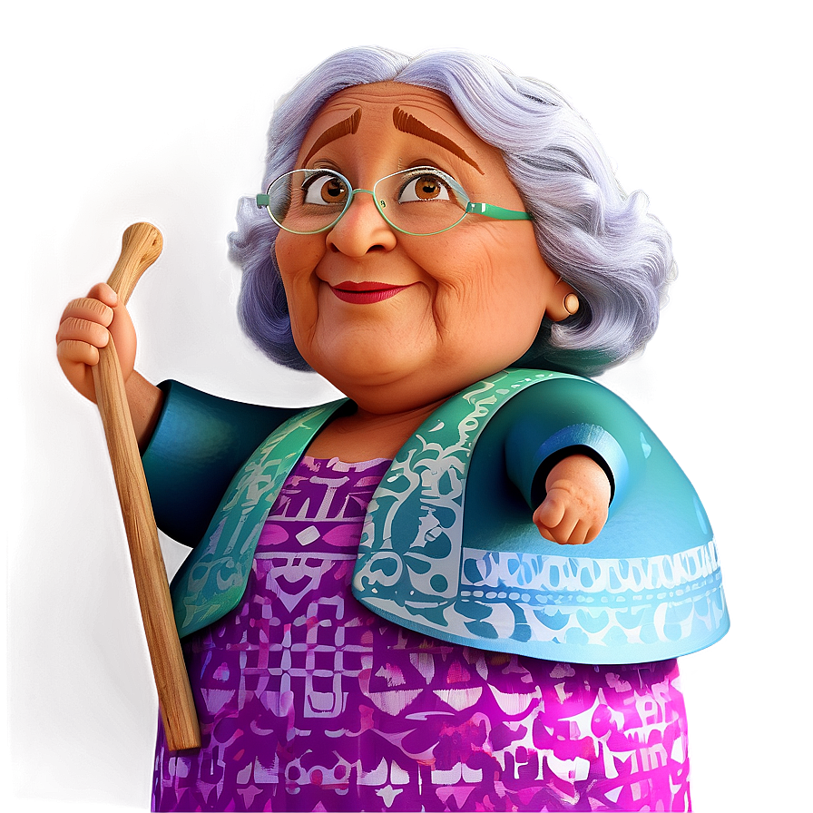 Abuela Cartoon Character Png 55