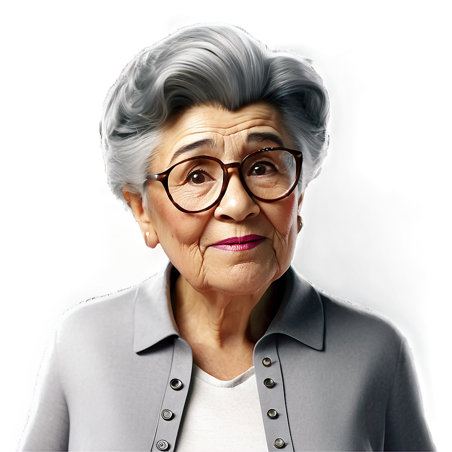 Abuela Cartoon Character Png Bqs76