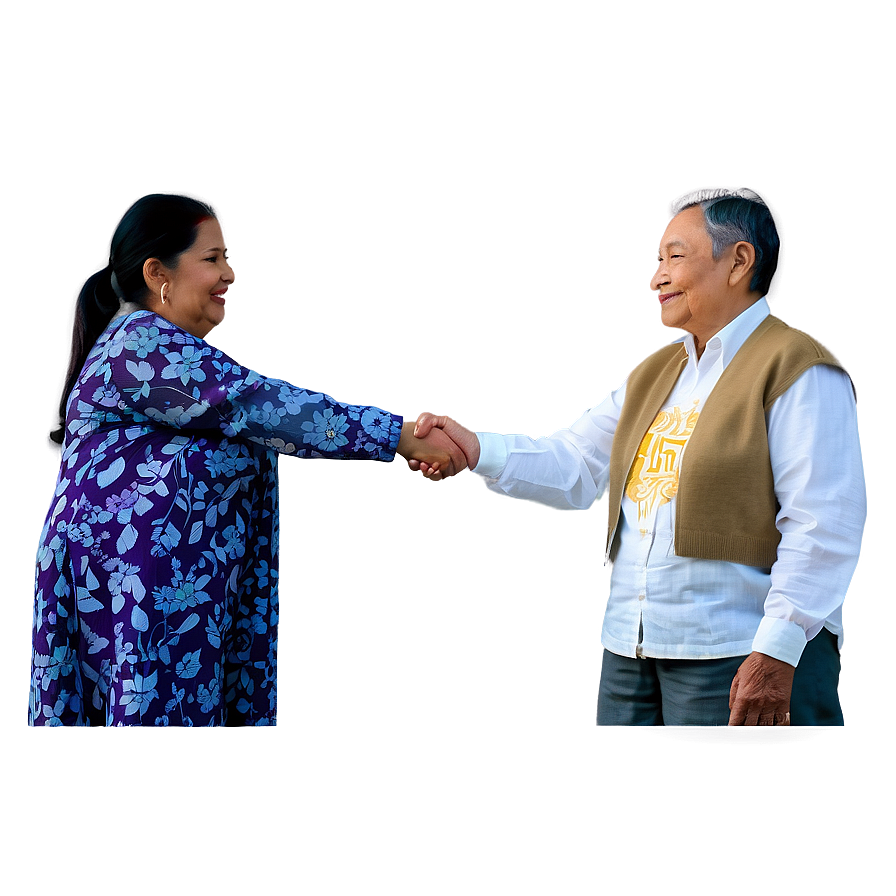 Abuela Holding Hands Png 06292024